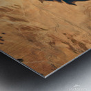 Azure Embrace Metal print