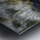 White Crown of Crystals Metal print