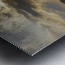 Light Over Stone Metal print