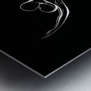 EMBRACE OF LIGHT B Metal print