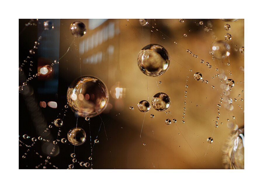 Floating Worlds Picture Frame print