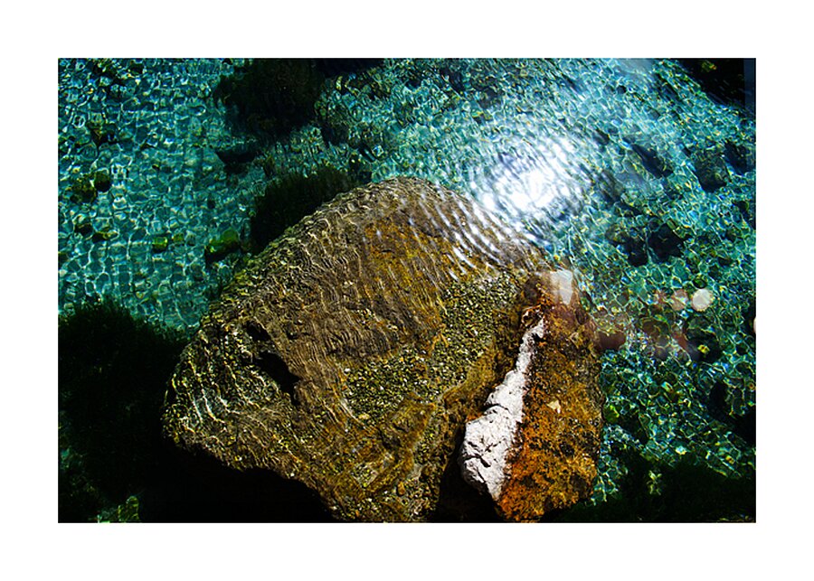 Living Stone Picture Frame print