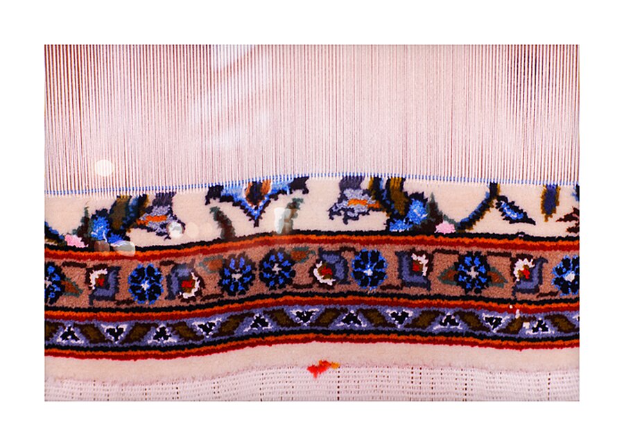 Weaving Heritage Picture Frame print