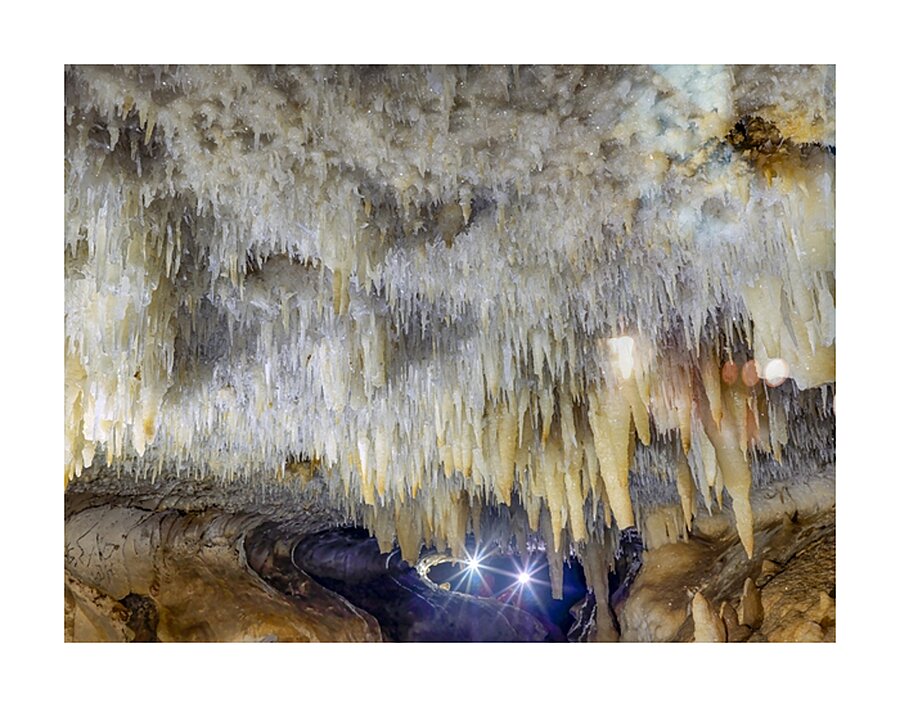 Crystals of Time Picture Frame print