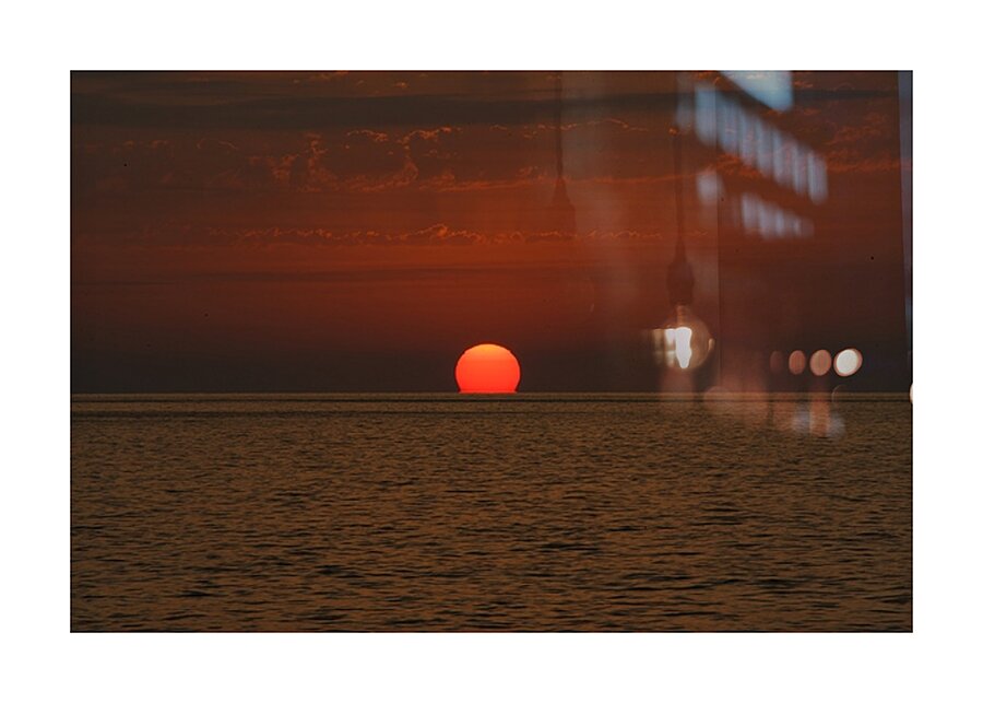 The Last Light Picture Frame print