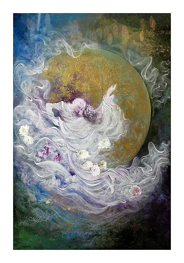 United Couple Picture Frame print