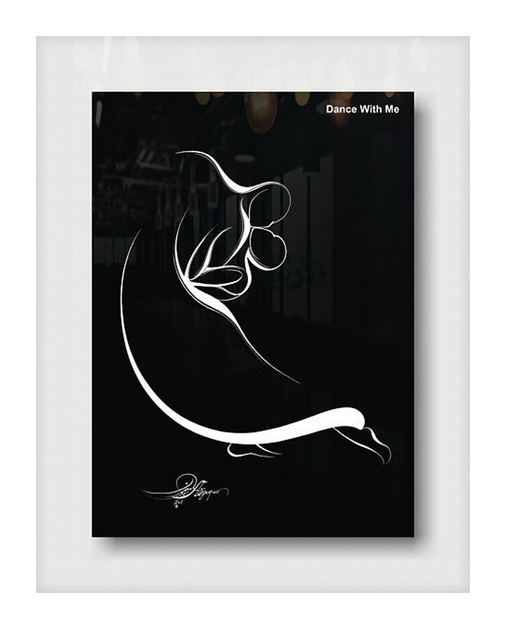 Dance With Me Picture Frame print