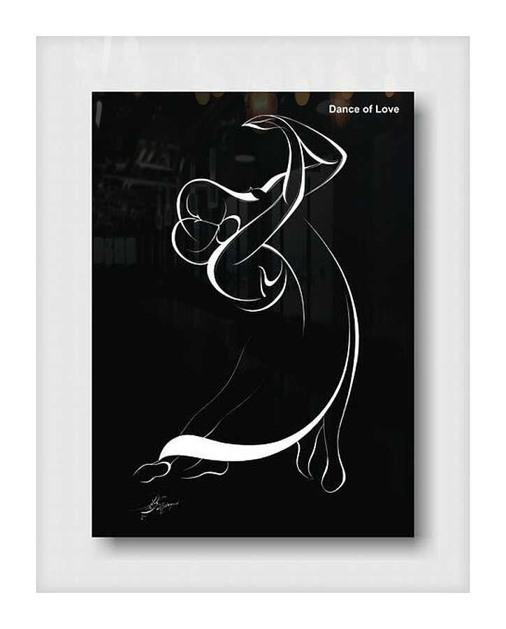 Eternal Embrace Picture Frame print