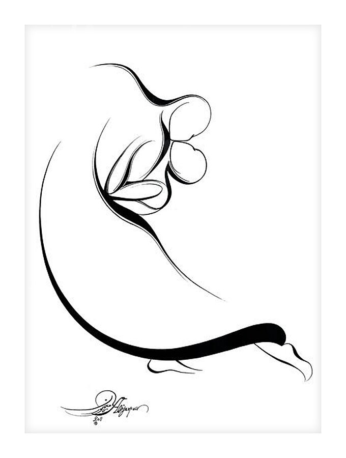 DANCE WITH ME W Picture Frame print