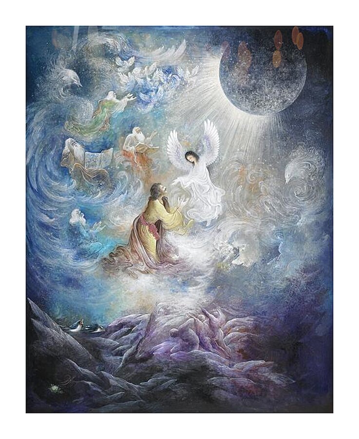 Celestial Revelation Picture Frame print