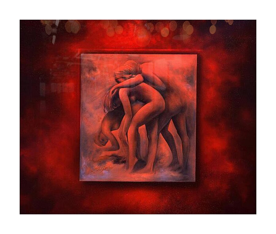 27 ENRAPTURE SIZE 107X107 cm copy 2 115719 Picture Frame print