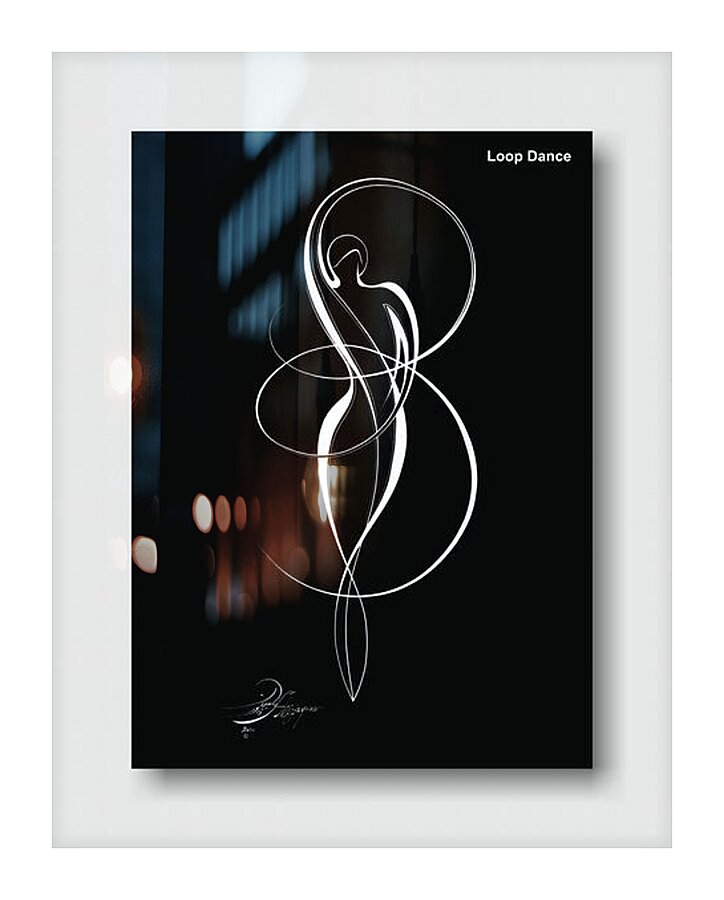 2 Dancing 2 copy 015832 Picture Frame print