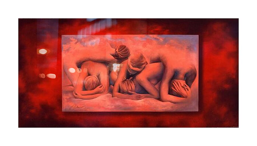 Purgatory Picture Frame print