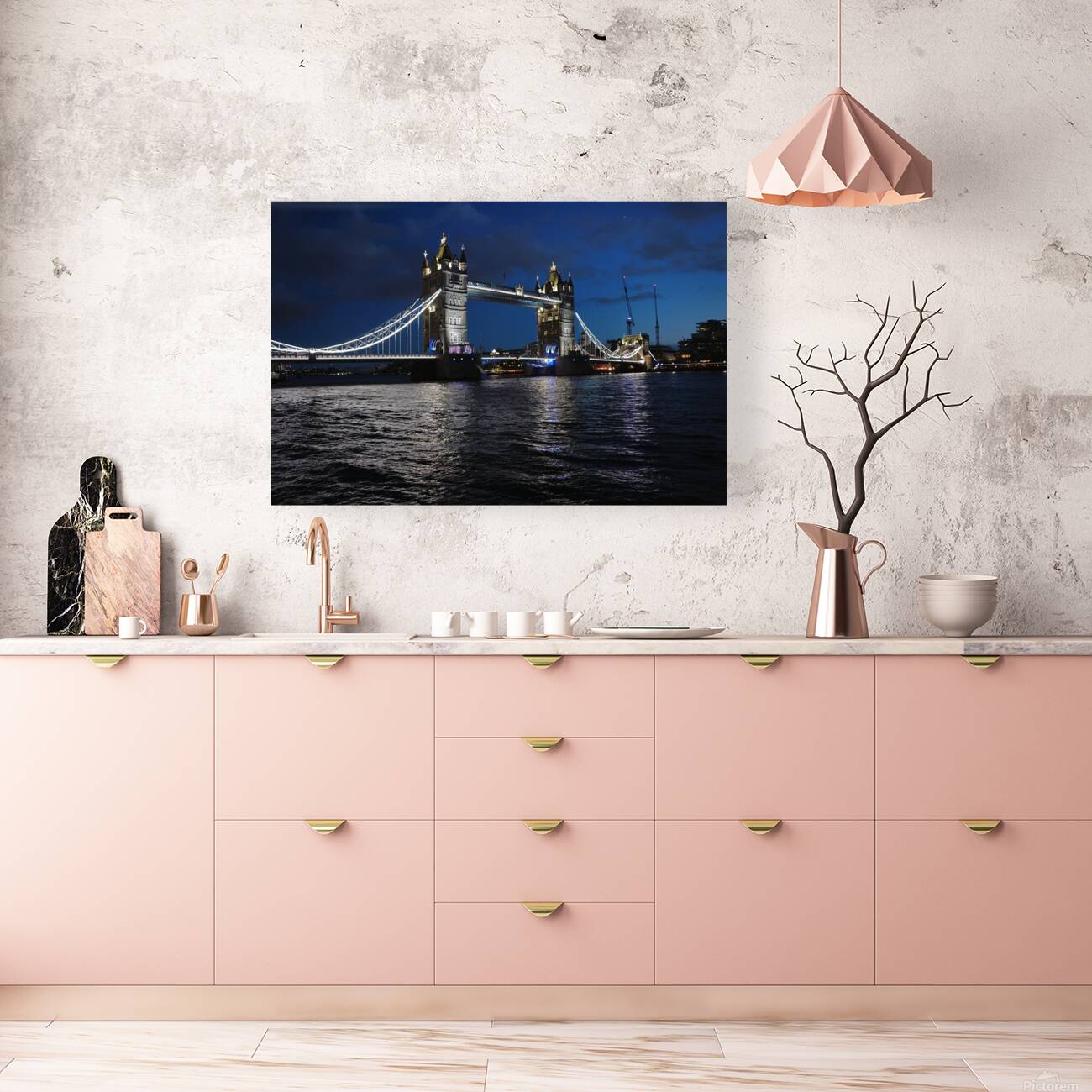 iconic tower bridge Reproduction