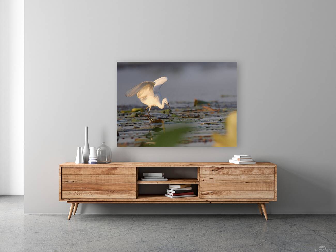 Dance of the Heron Reproduction