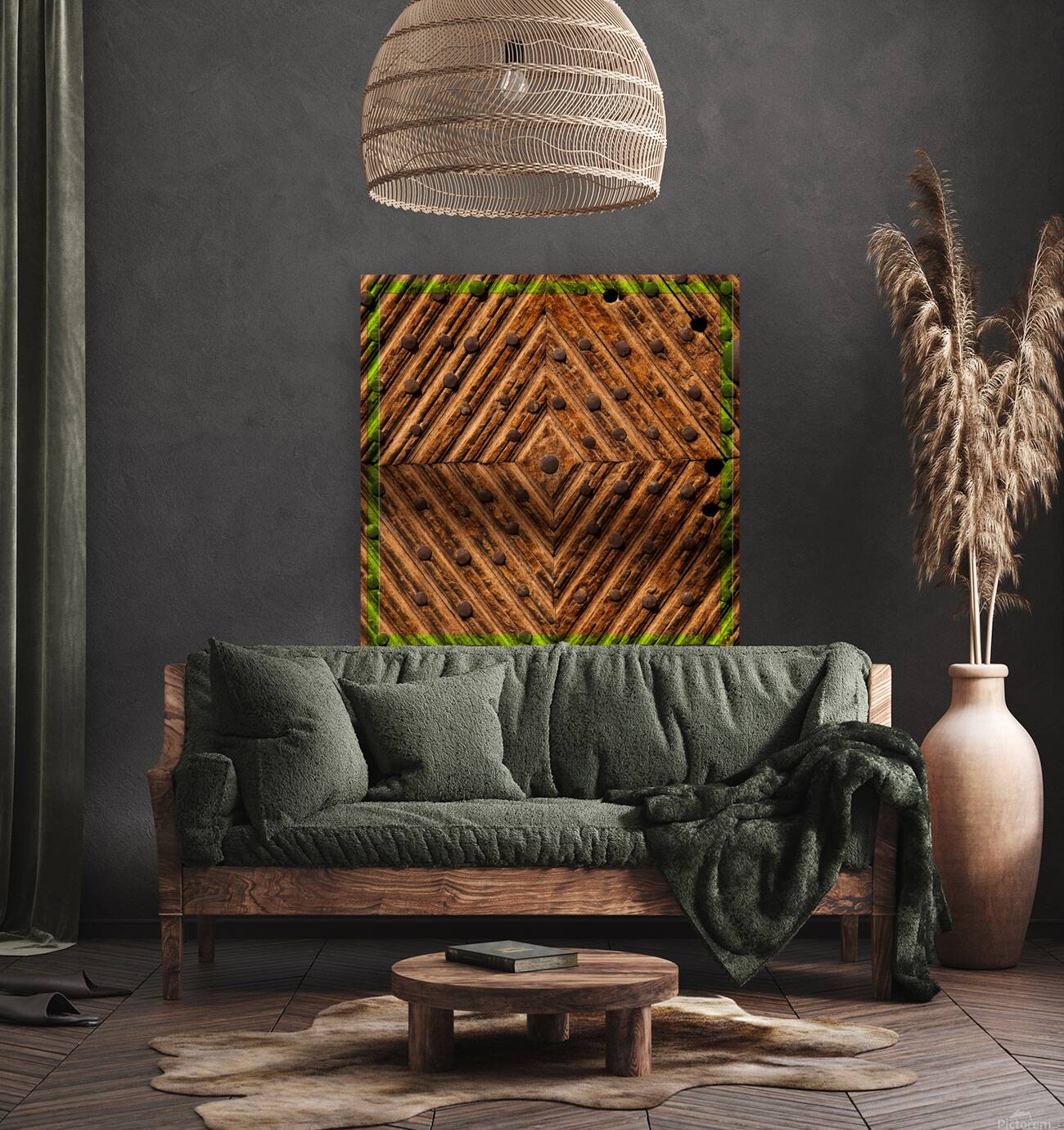 Rustic Geometr Reproduction