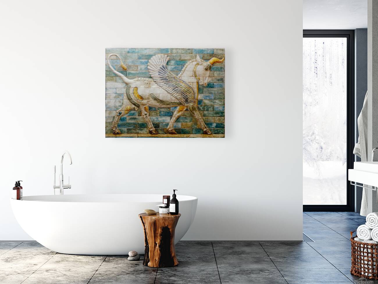 Winged Guardian of Babylon Reproduction