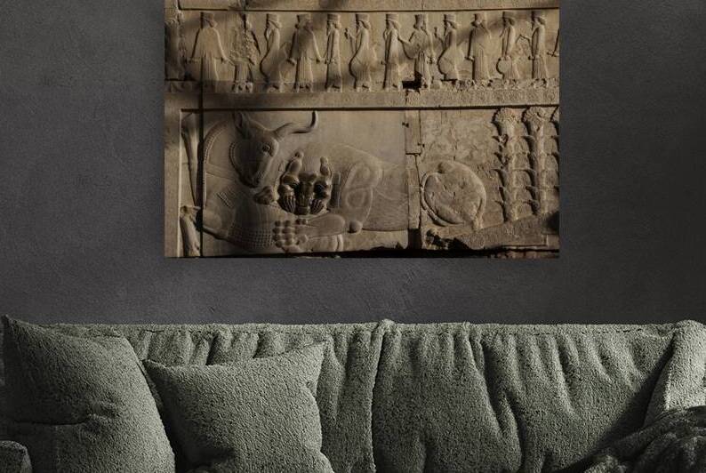 Persepolis Lion & Bull by NARIO