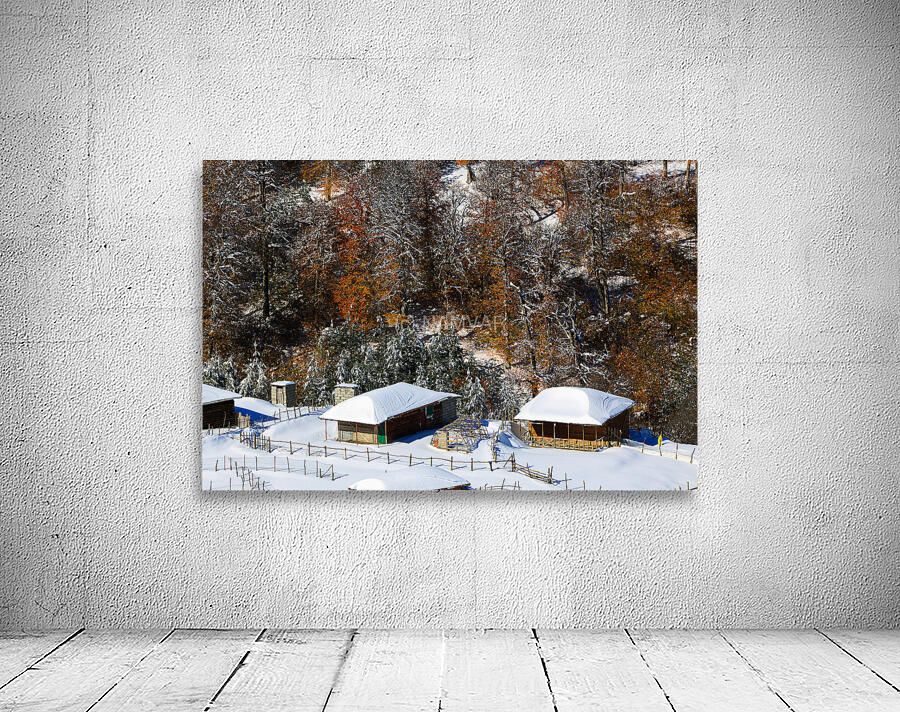 Autumn Behind the Snow Wall Preview