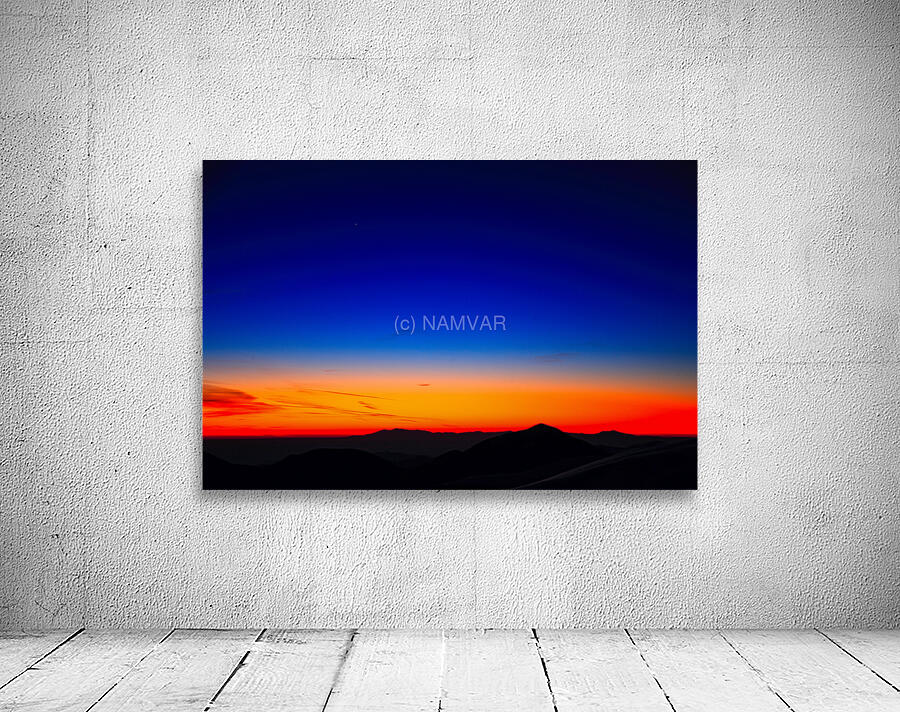 Fiery Horizon Wall Preview