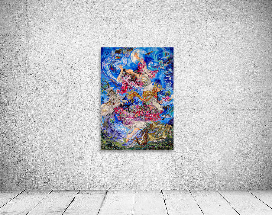 Dance of the Celestial Orbs Wall Preview