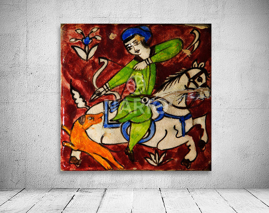 Persian Hunt Wall Preview