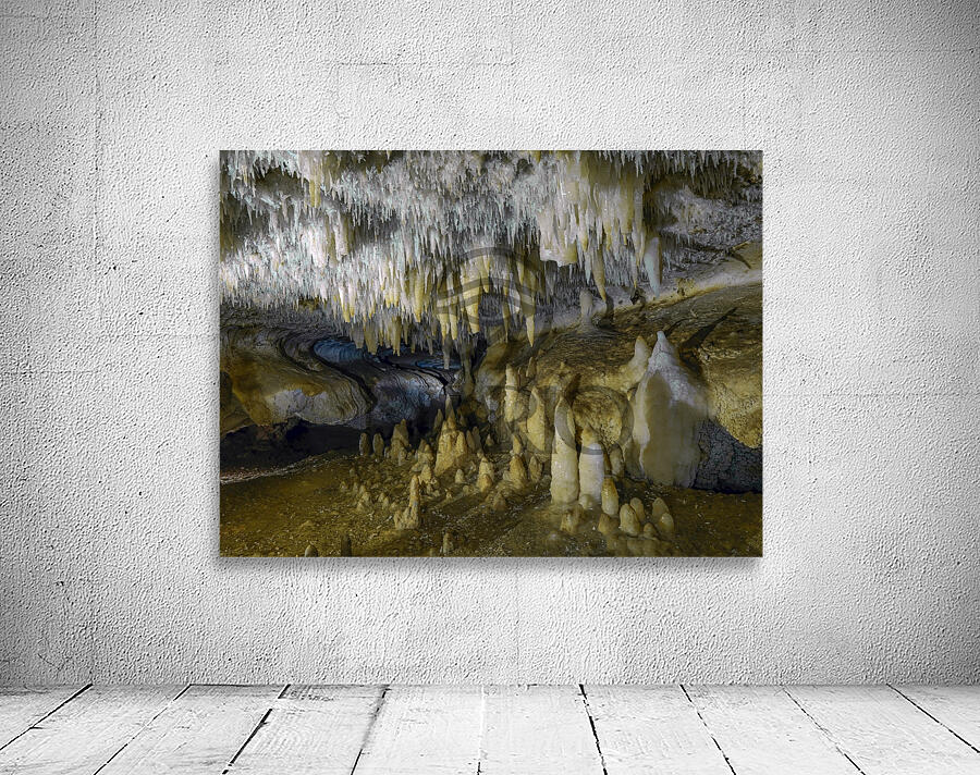 White Crown of Crystals Wall Preview