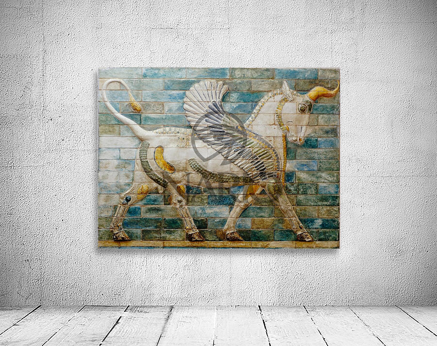 Winged Guardian of Babylon Wall Preview