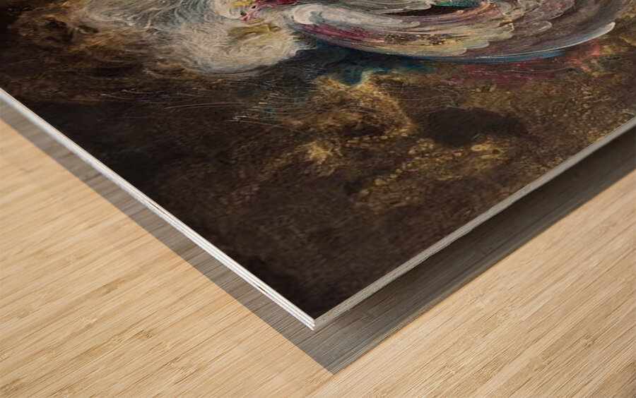 Associated with the Sun Wood print