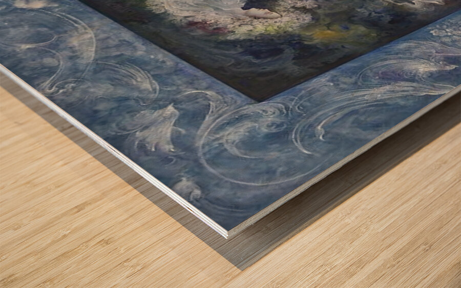 Embrace of Light Impression sur bois