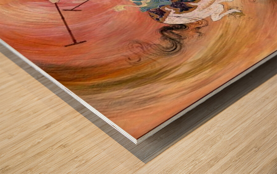 Polo Impression sur bois