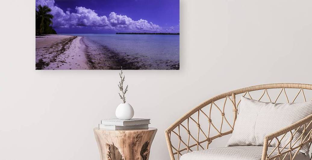 MAUPITI ISLAND MOTU TAHITI 48X96 left by William McChesney