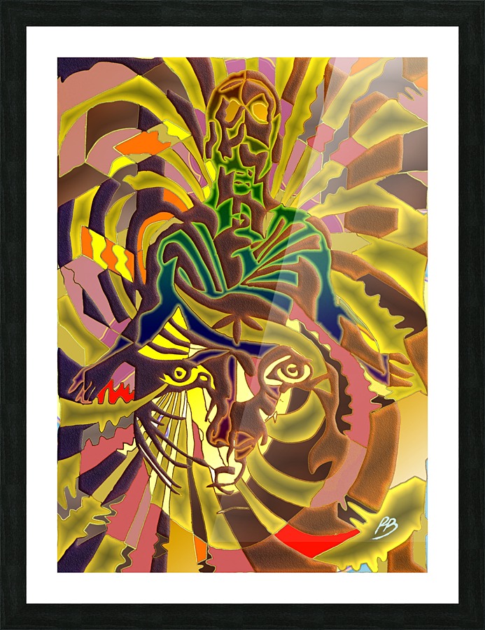 transcendence Picture Frame print