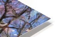 Abstract Cherry Blossom tree HD Metal print