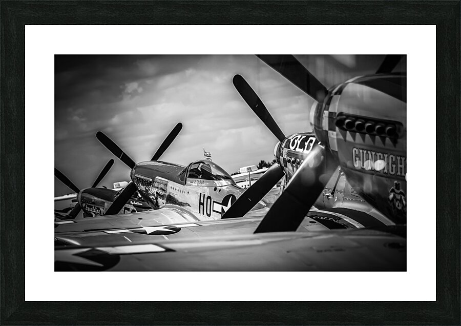 P51 Mustang Series 002 Picture Frame print