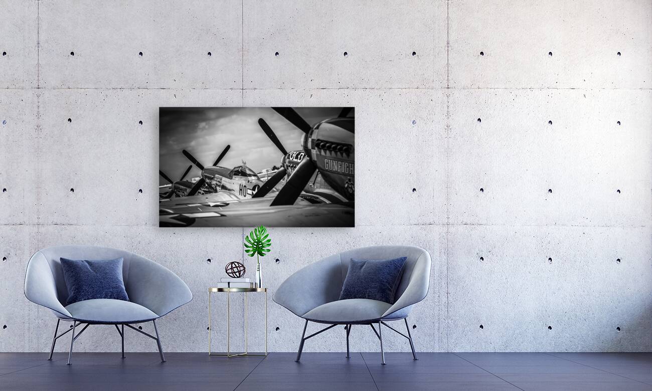 P51 Mustang Series 002 Reproduction