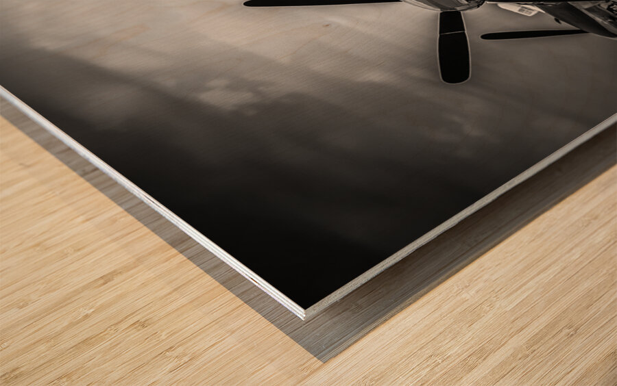 P51 Mustang Series 002 Wood print