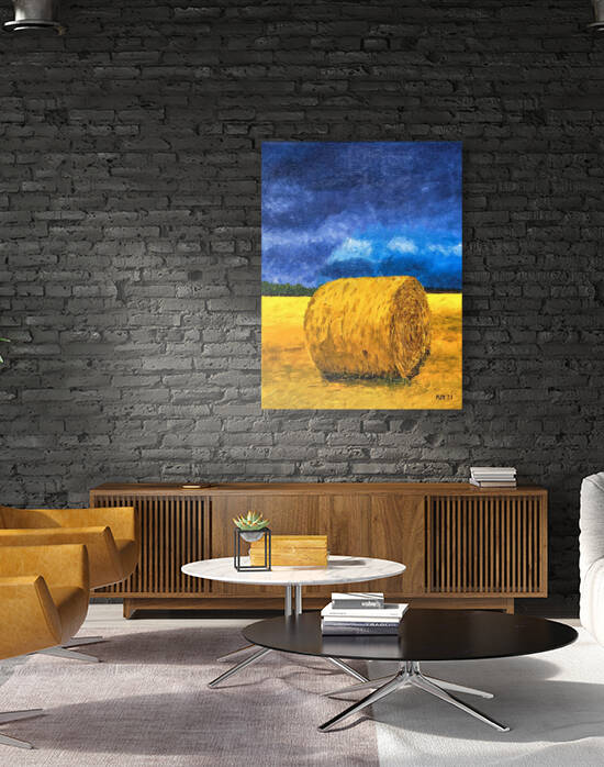 Karl Mieluk The Hay Bale 2021 by Karl Mieluk