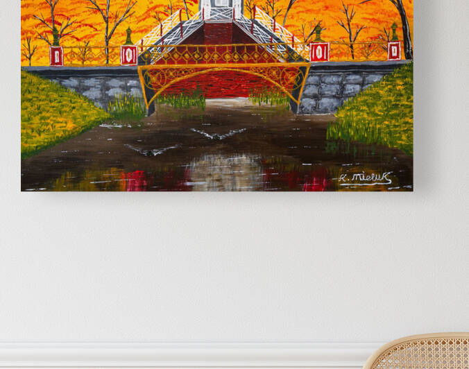 Karl Mieluk Autumn On Le Pont Des Croix 2022 by Karl Mieluk