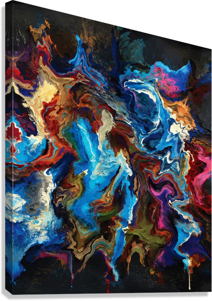 WATERING Canvas Print