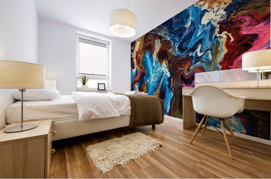 WATERING Mural print