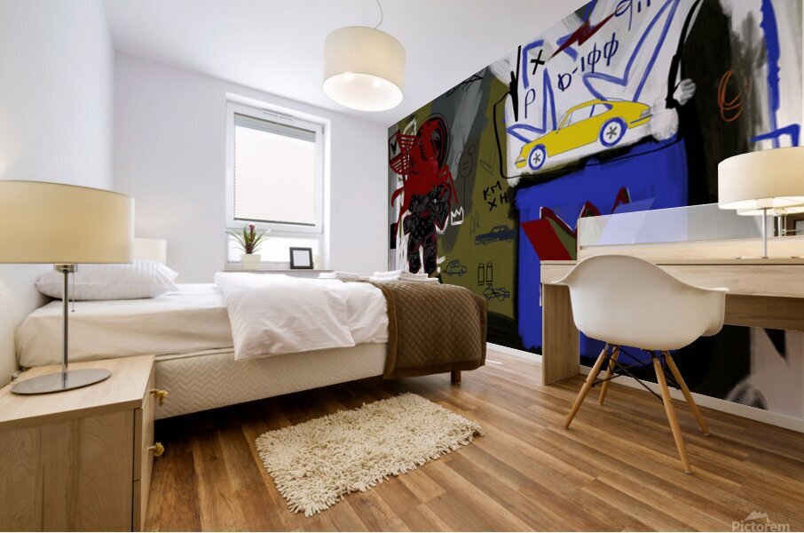 CARRERA 911 Mural print
