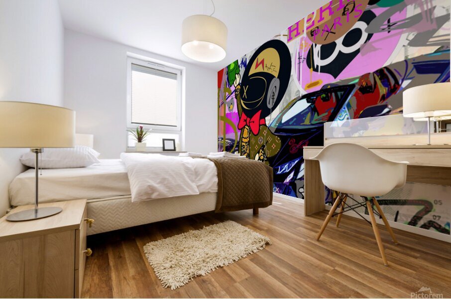 HURACAN Mural print