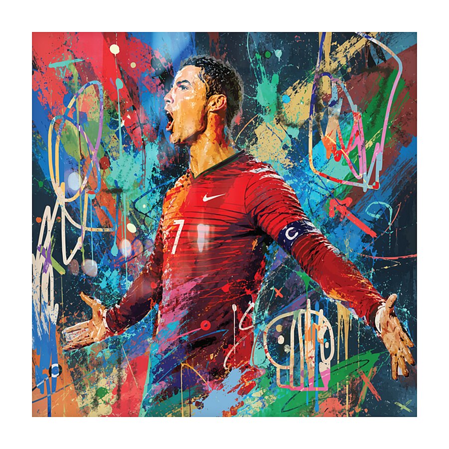 CR7 Picture Frame print