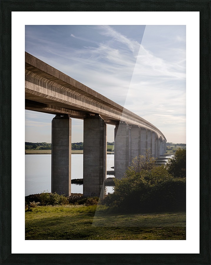 Orwell Bridge Picture Frame print
