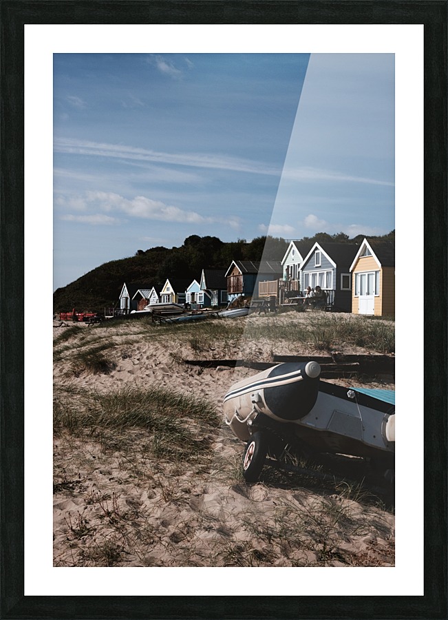 Bournemouth Seaside Picture Frame print