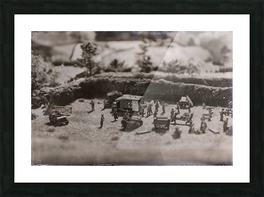 World War 2 Scene Picture Frame print