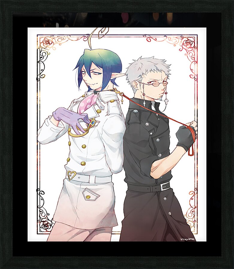 Ao no Exorcist 42 Picture Frame print