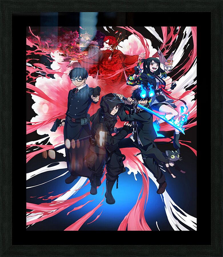 Ao no Exorcist 26 Picture Frame print