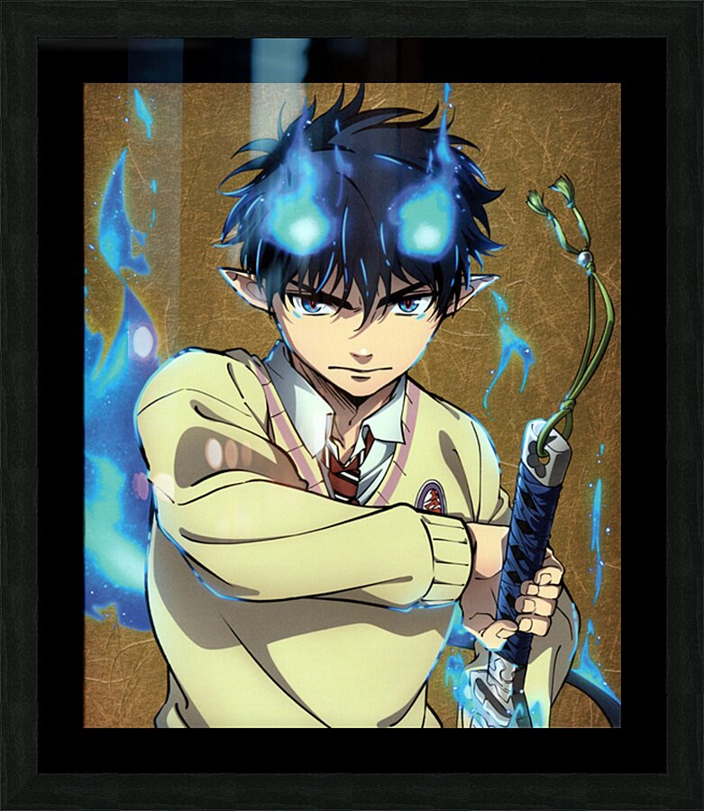 Ao no Exorcist 42 Picture Frame print